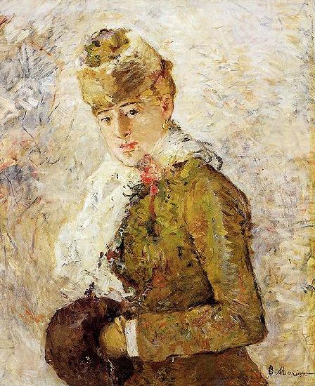 Berthe Morisot Winter aka Woman with a Muff